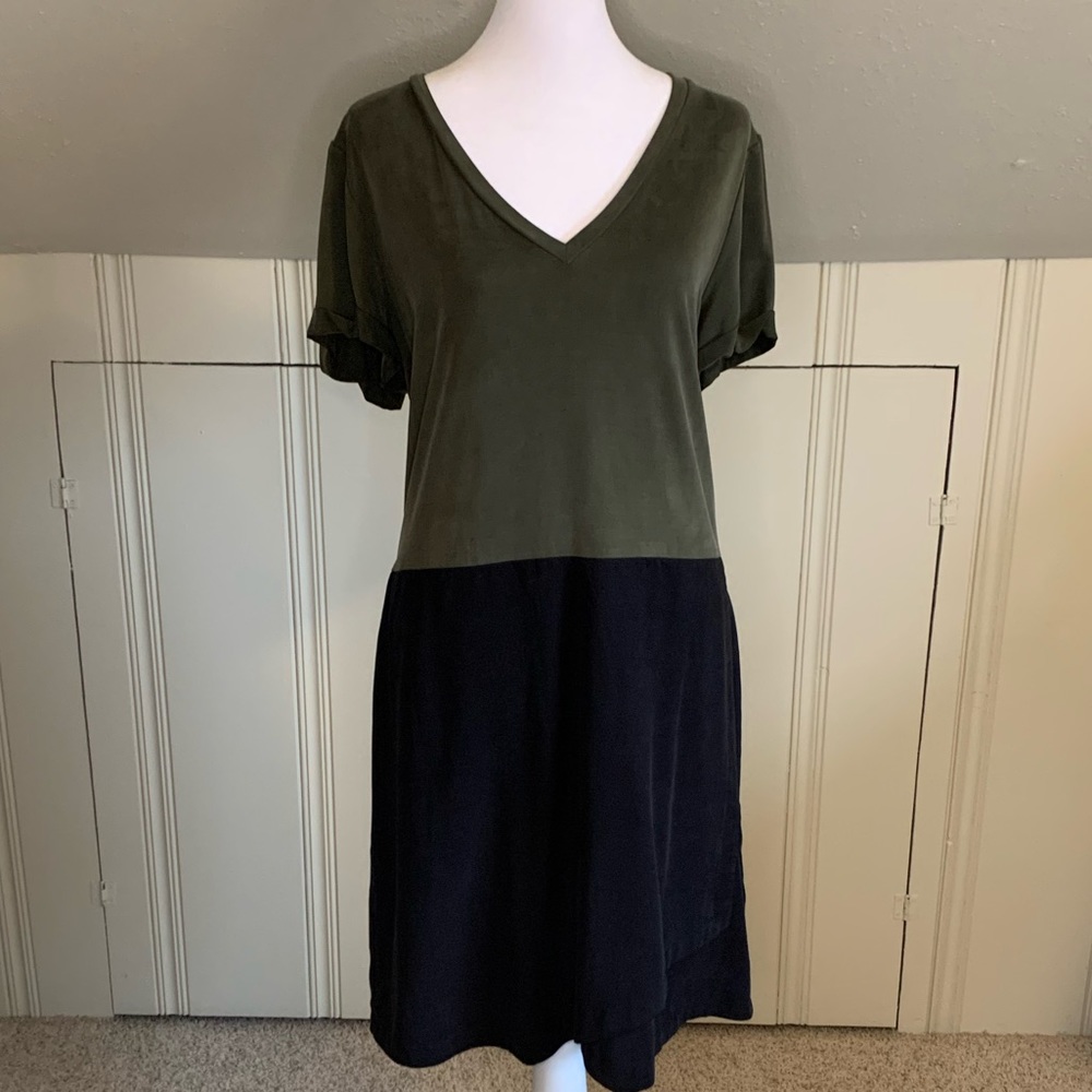 Anthropologie Dolan Left Coast Color-block Dress